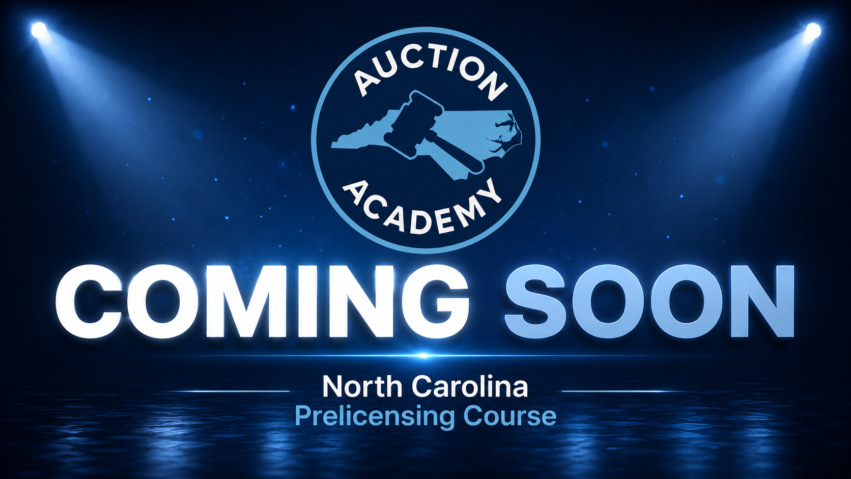 NC Auctioneer Pre-Licensing Course